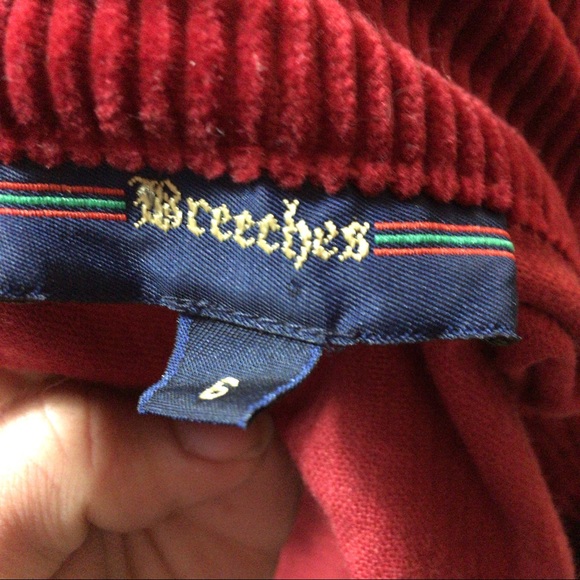 ☘️♻️Vintage♻️Breeches Corduroy Vest☘️ - Picture 6 of 7